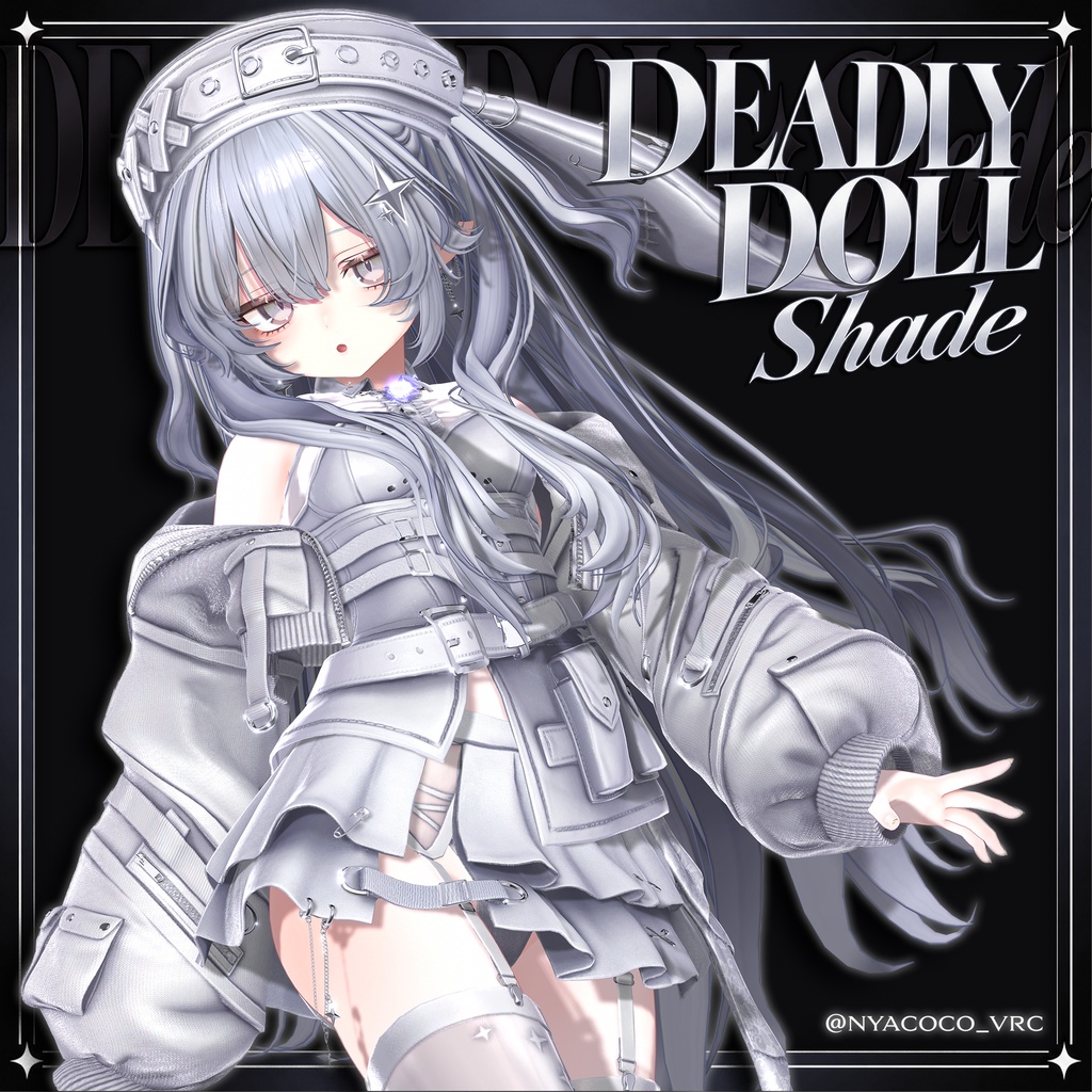 🔴1DAY SALE🐰【VRC 衣装】 Deadly Doll - Shade
