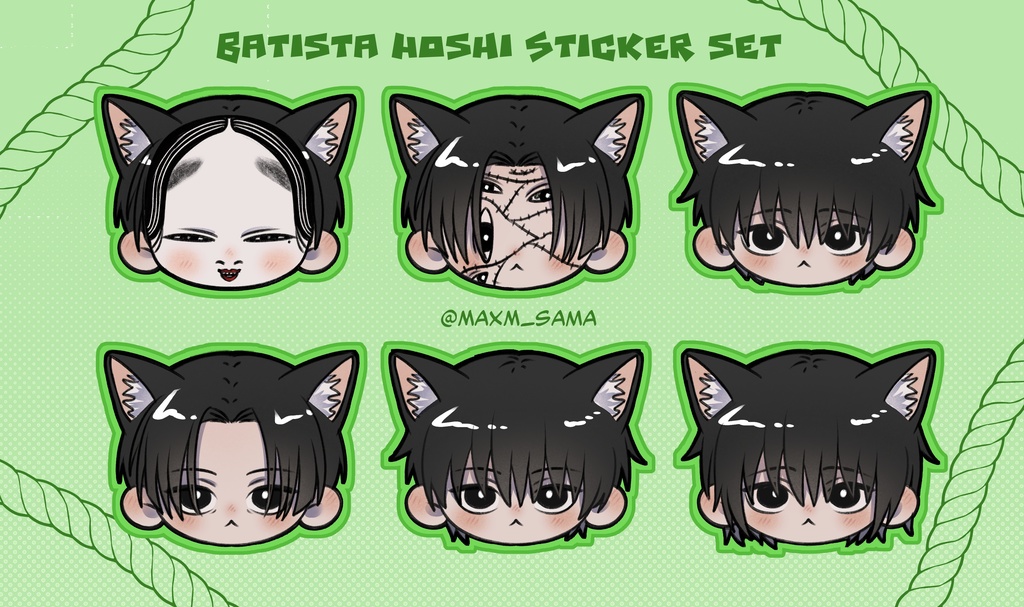 Batista Cat Sticker