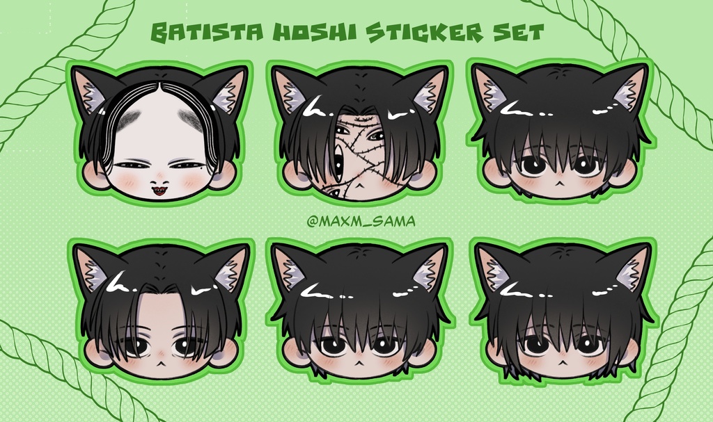 Batista Cat Sticker