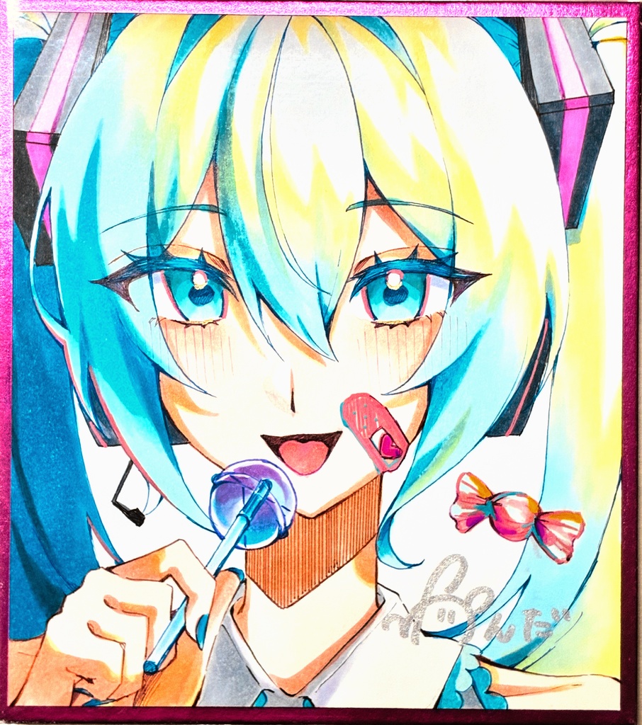 ミニ色紙⑰
