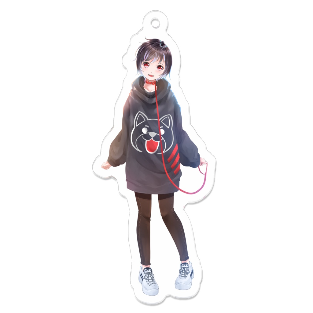 桂花の冬服アクリルキーホルダー