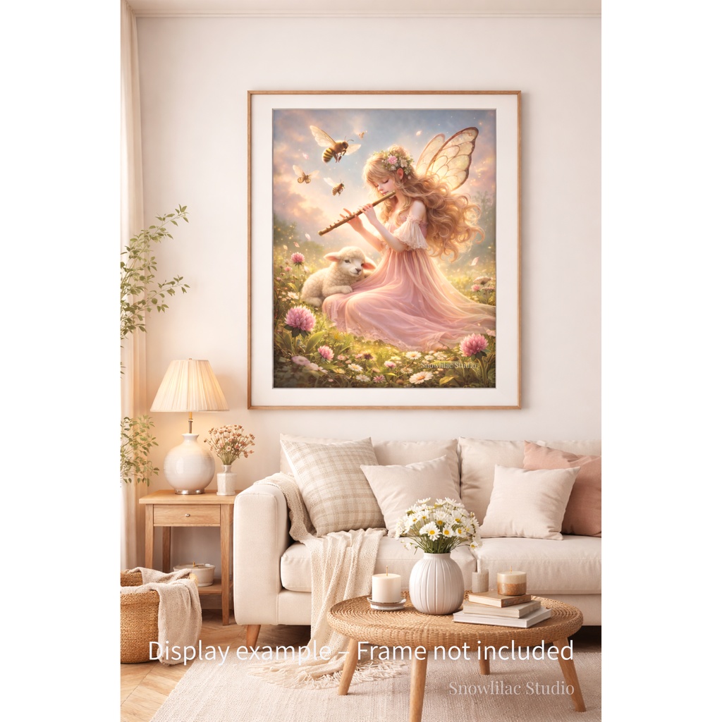 春の調べを奏でる花妖精ーFlower Fairy Playing the Melody of Spring