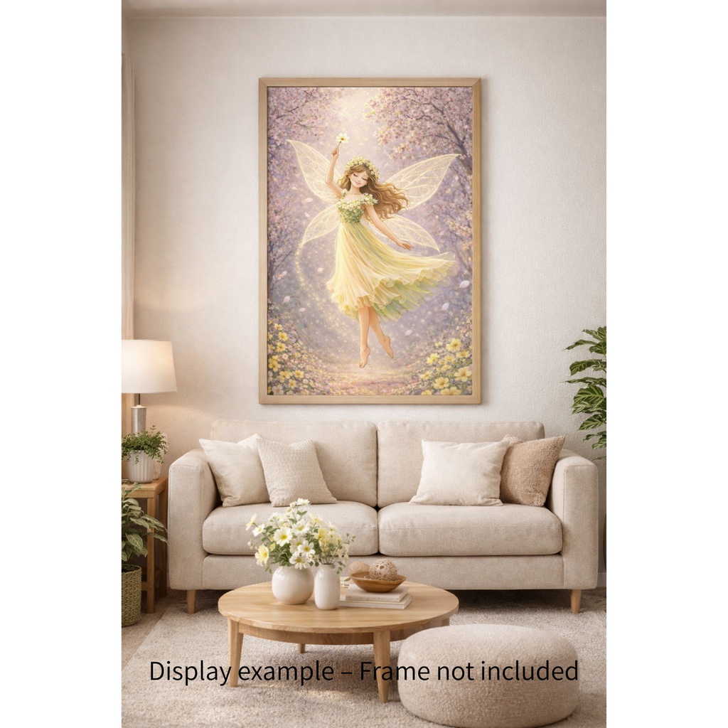 桜の光に舞う春の妖精 – Spring Blossom Fairy