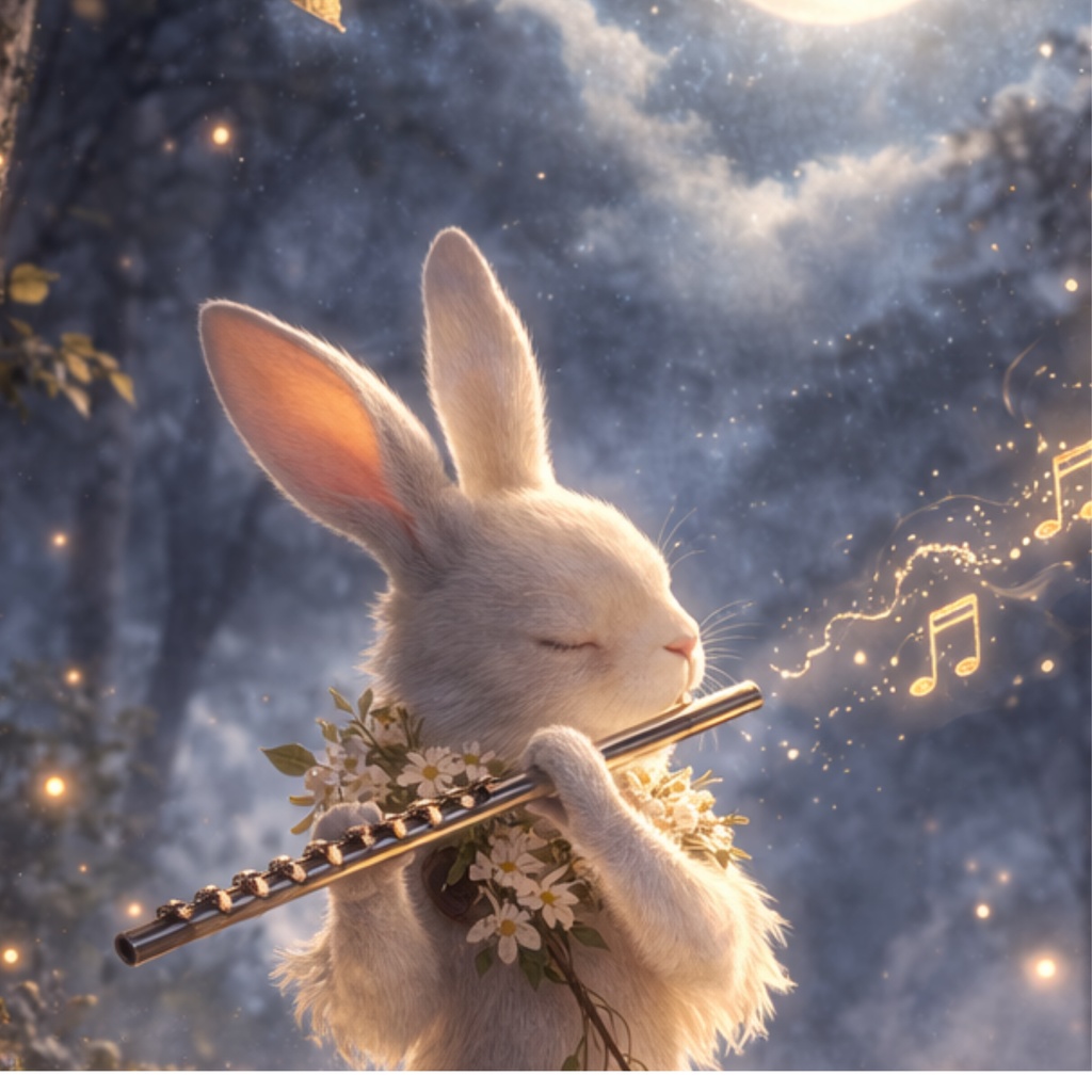 月光に響く森のフルート ー Moonlit Forest Flute