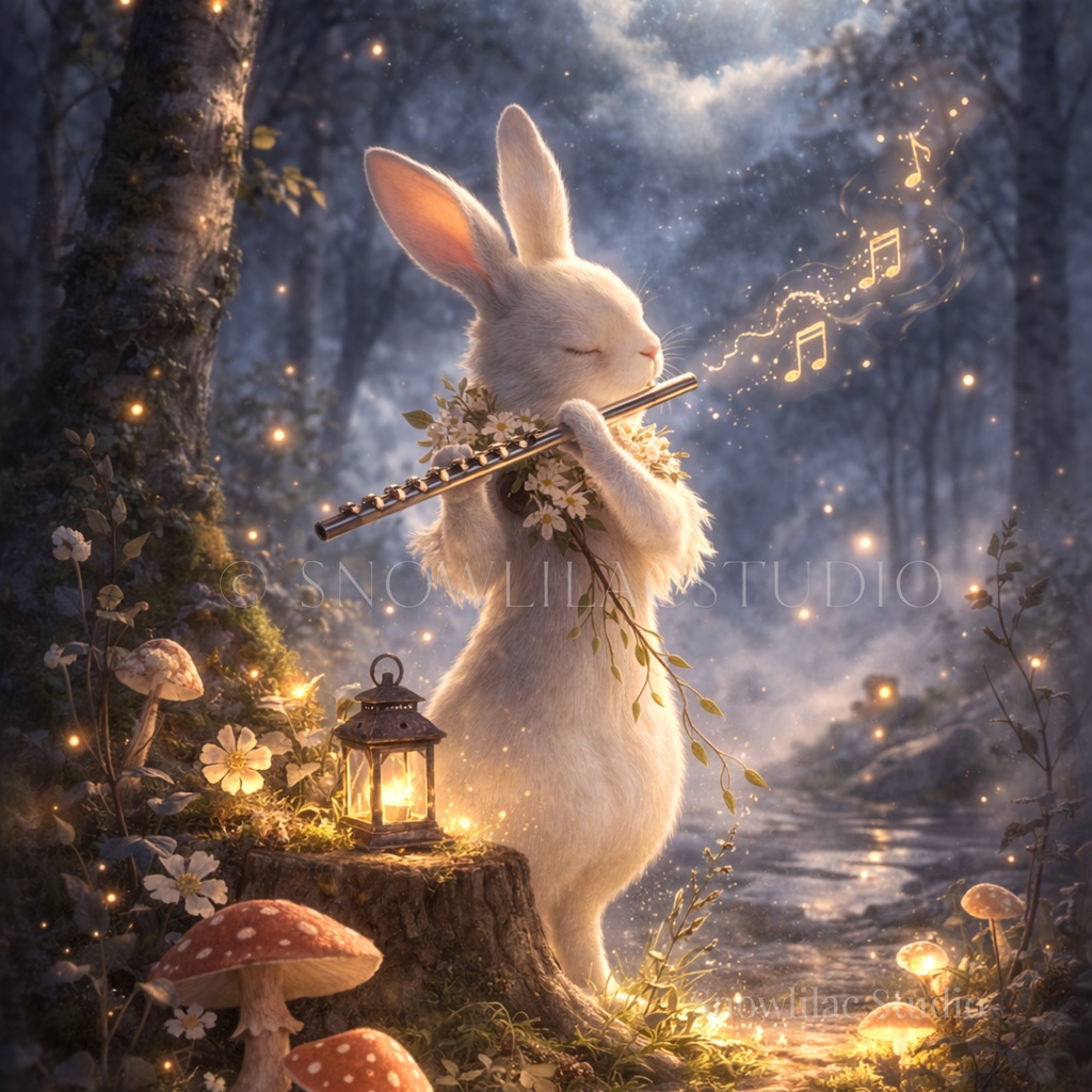 月光に響く森のフルート ー Moonlit Forest Flute