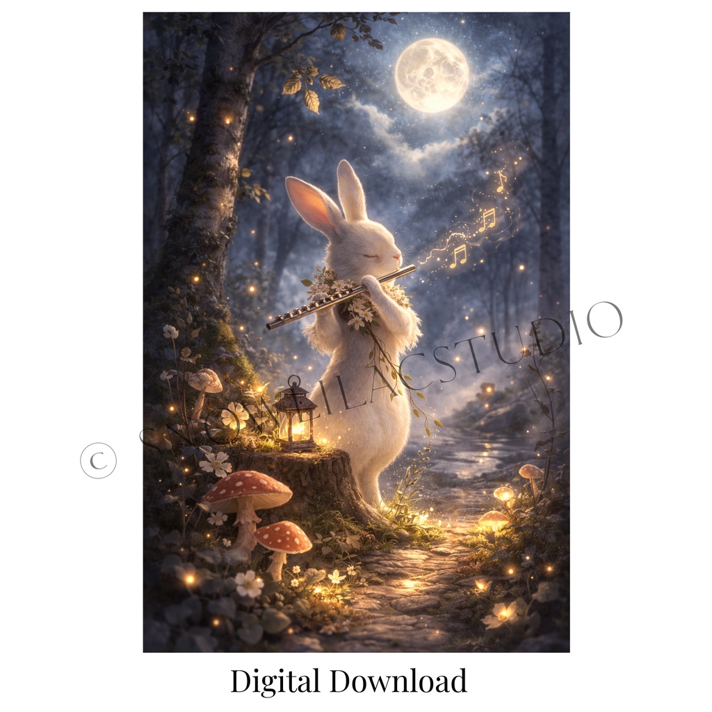 月光に響く森のフルート ー Moonlit Forest Flute