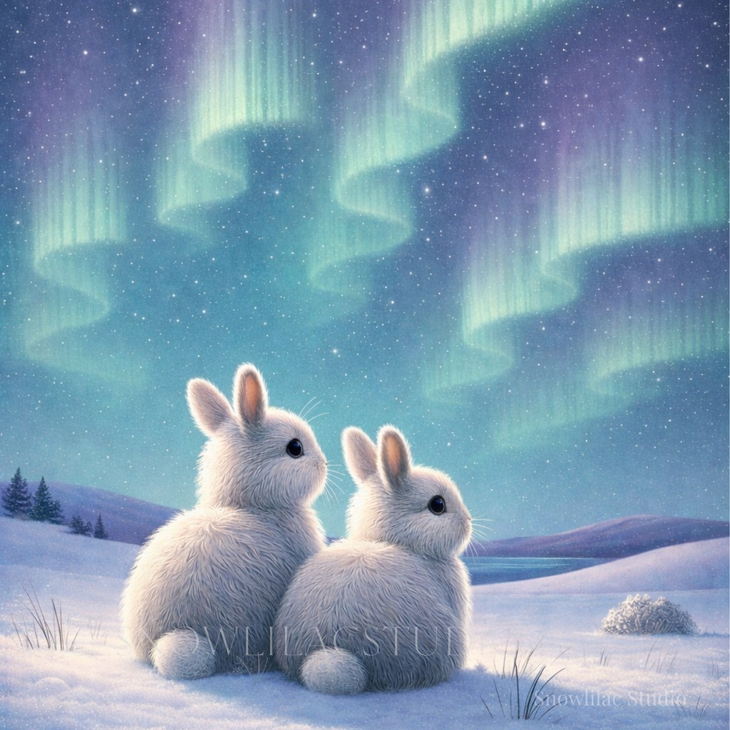 同じオーロラのの下で– やさしい光 –