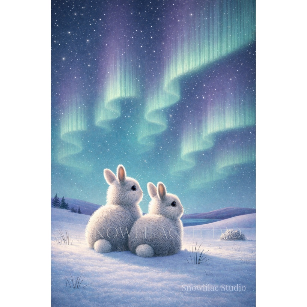 同じオーロラのの下で– やさしい光 –