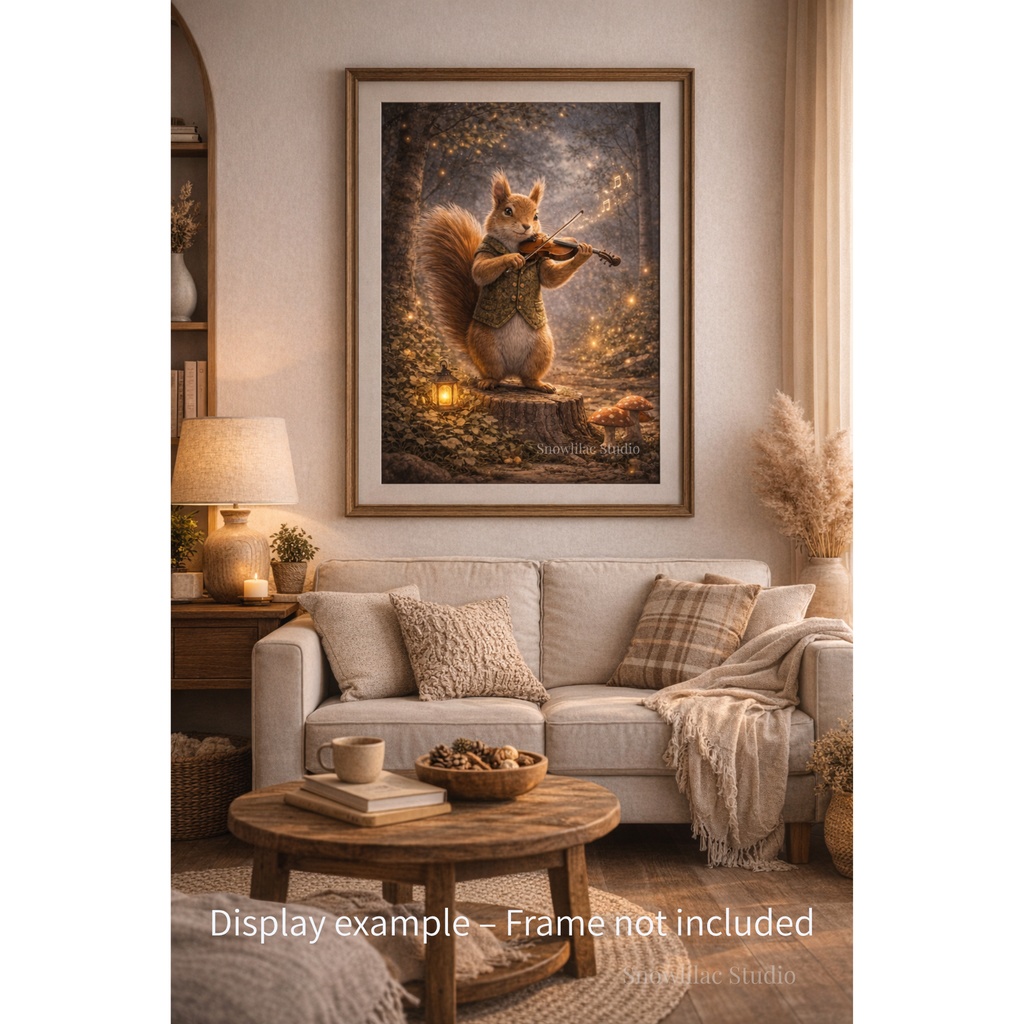 森の音楽家 リスのヴァイオリン 〜 光の旋律 〜