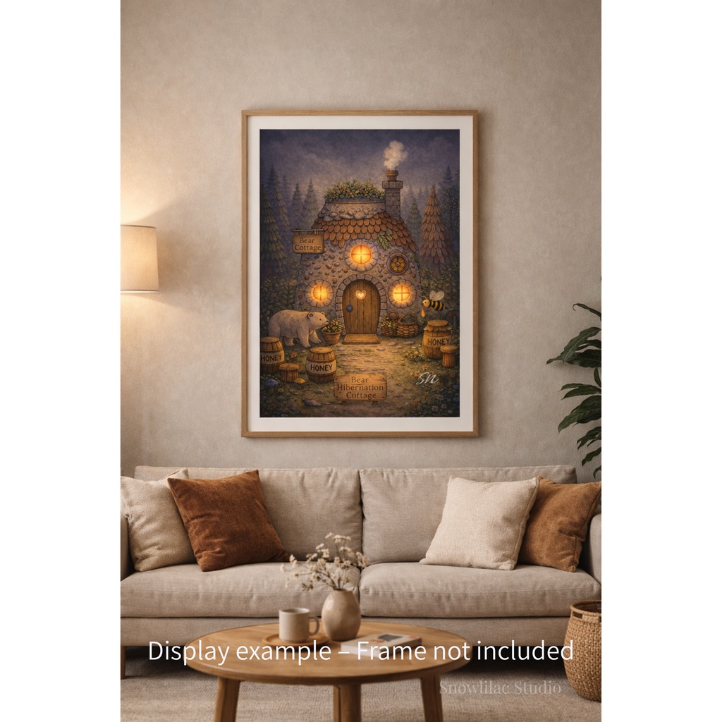 Bear Cottage ― 森のあたたかな冬眠の家