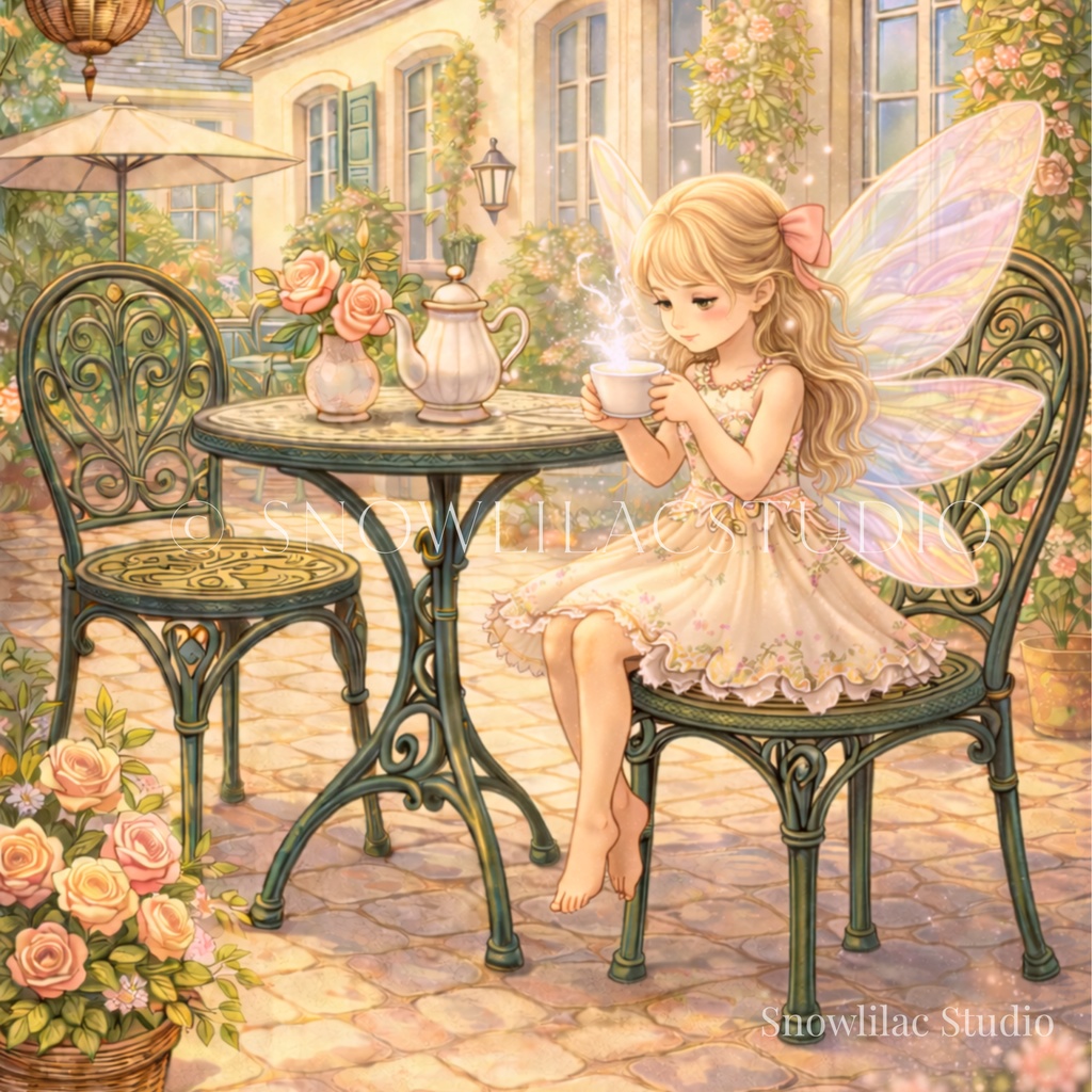 ひかりを飲む、静かなひととき