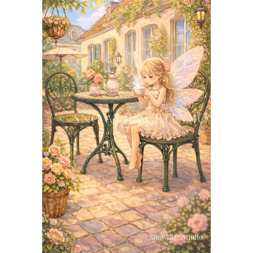 ひかりを飲む、静かなひととき