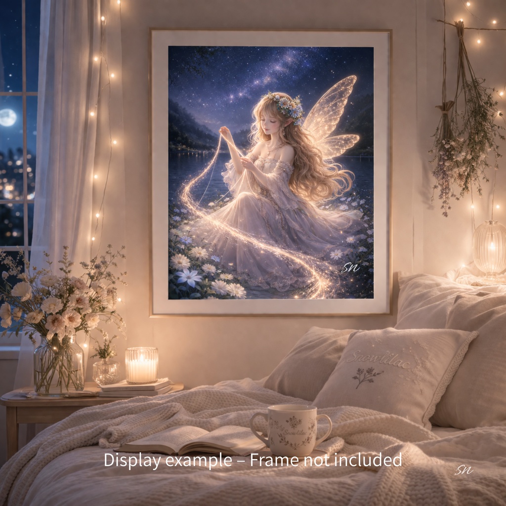 星の糸を紡ぐ夜の妖精