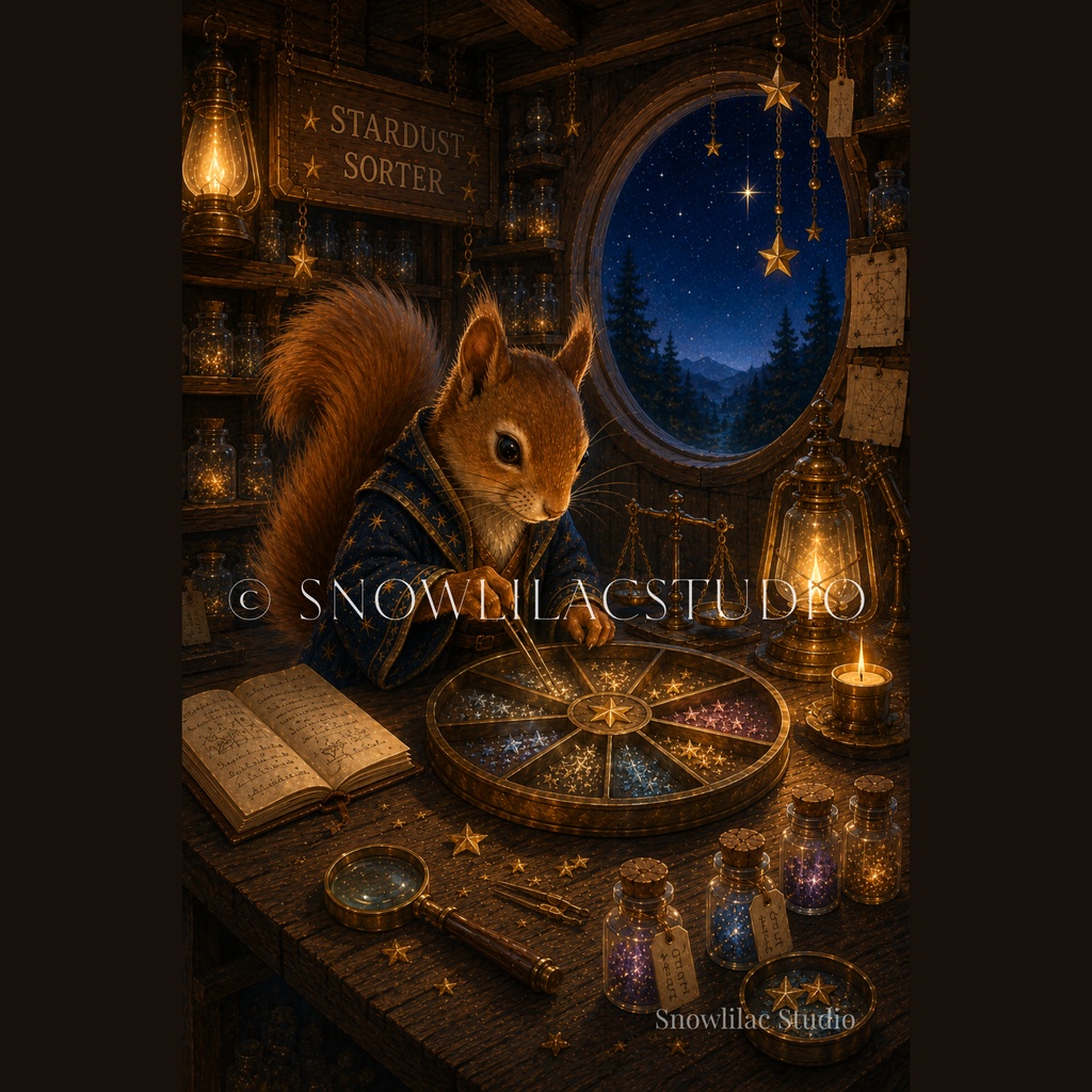 星屑を仕分けるリス - Quiet Fantasy Professions