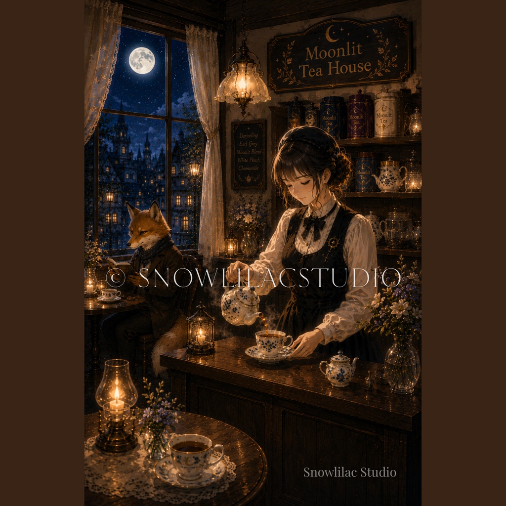 月灯りの紅茶店 - Quiet Fantasy Professions