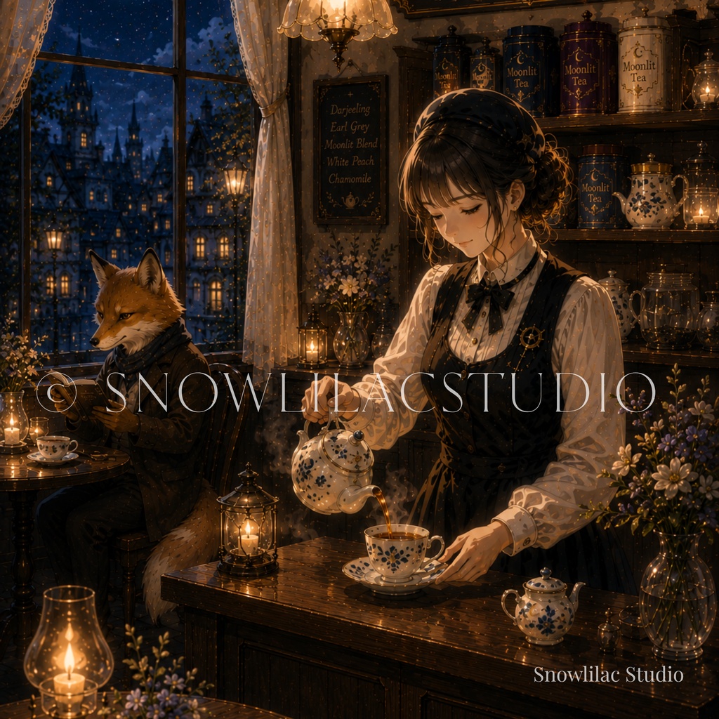 月灯りの紅茶店 - Quiet Fantasy Professions