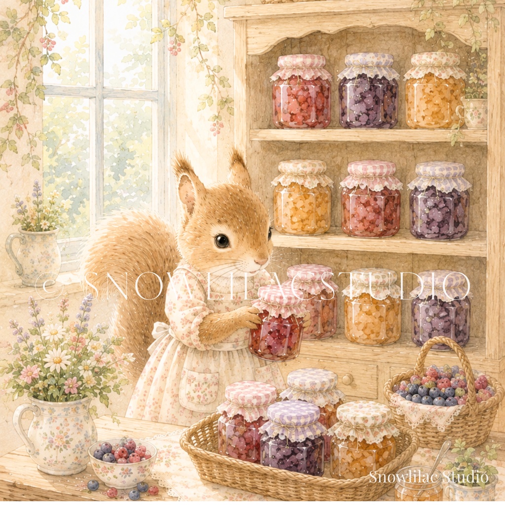 りすのジャム屋さん|森の小さなお店