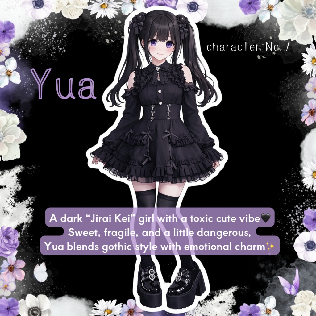 Sweet & Toxic Girl Stickers ♡ (8 Designs Included)