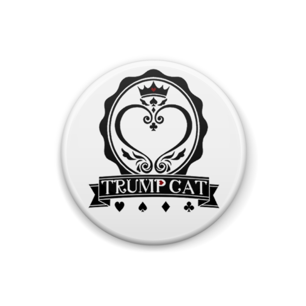 【TRUMP CAT】缶バッジ