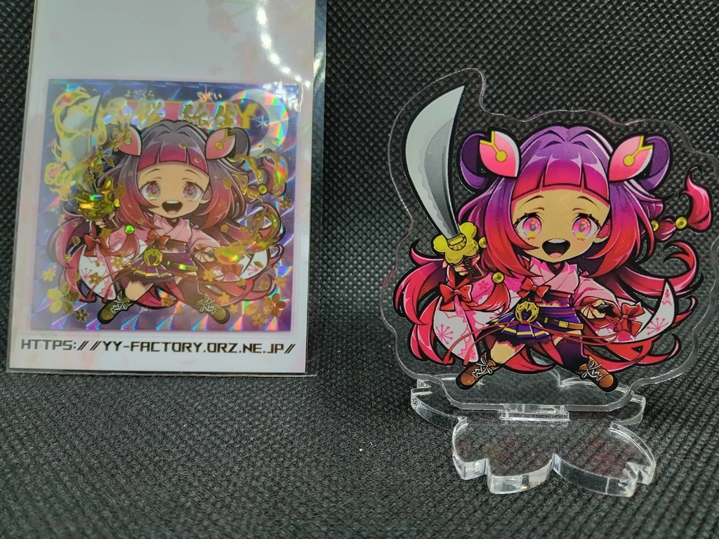 【夜桜 弥生（金箔押しVer）】+アクスタ抜刀Ver