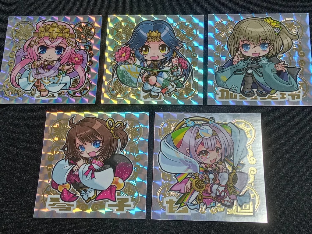 一心寺様コラボシール2弾5種類セット