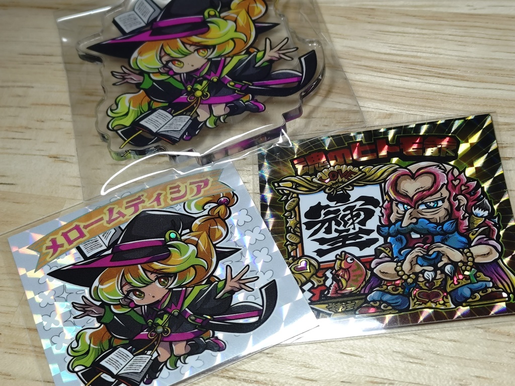 落ち毀れ魔女と真名物語1弾 3種+オマケセット