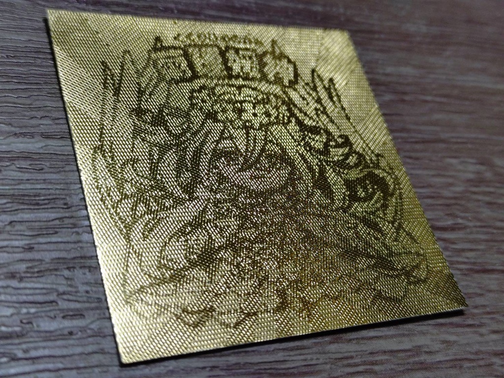 チェンジング箔サンプル仕様ランダム1枚+菊理媛神