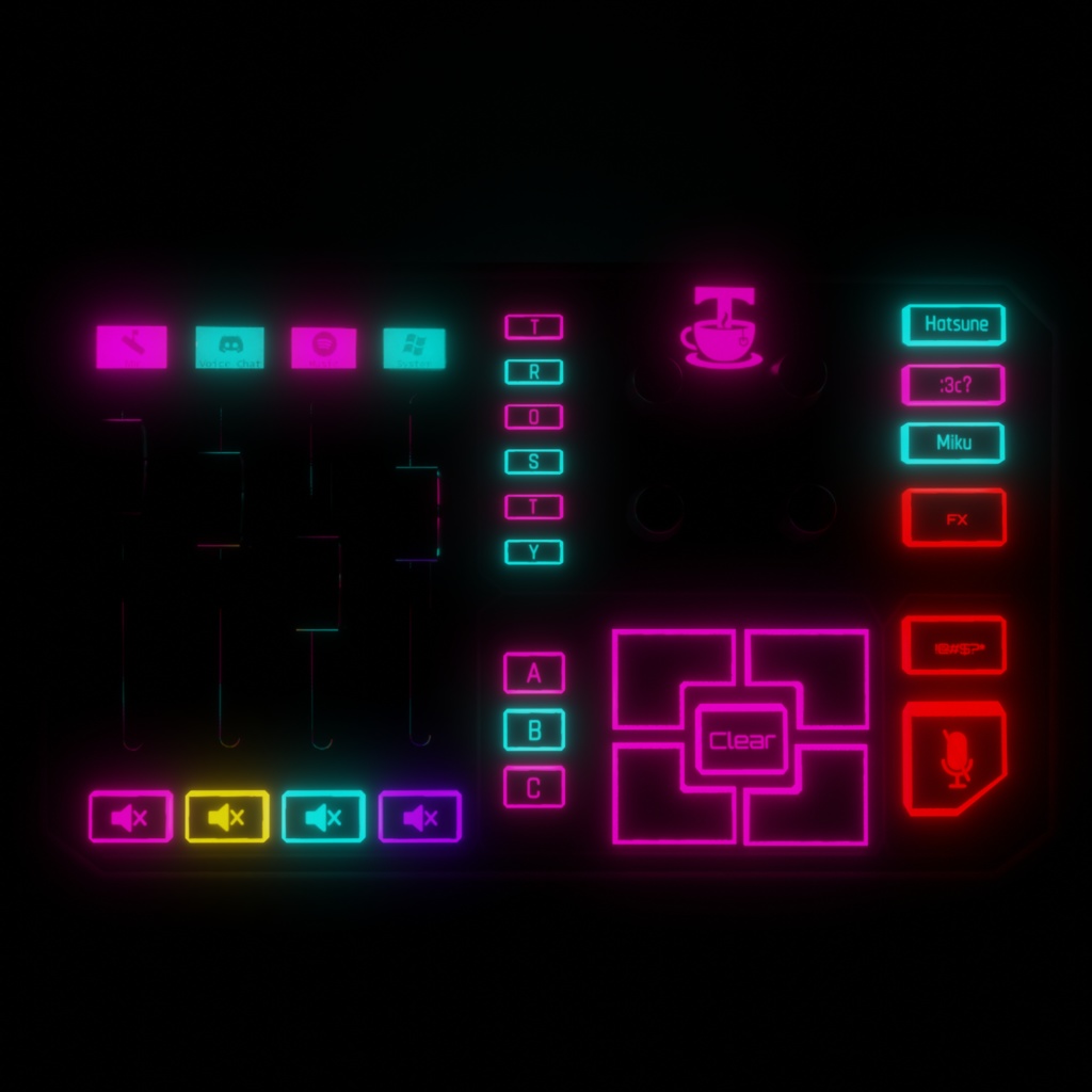 TrostTea's XLR Mixer / Audio controller!