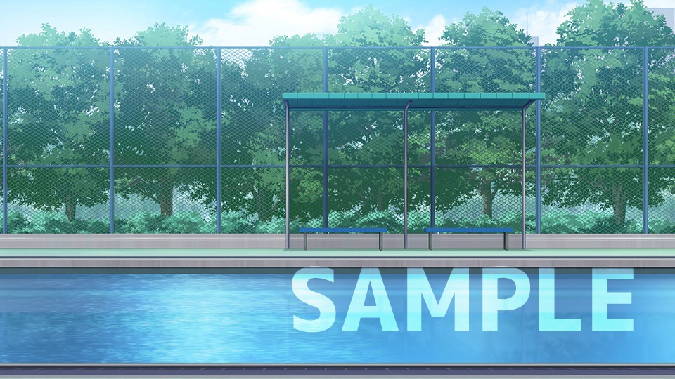 背景フリー素材「学校」