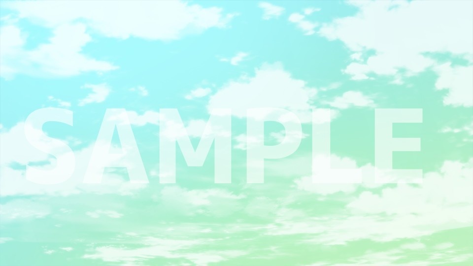 背景フリー素材「空」