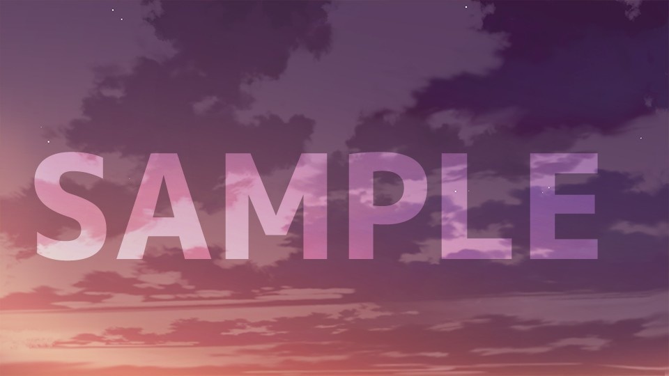 背景フリー素材「空」