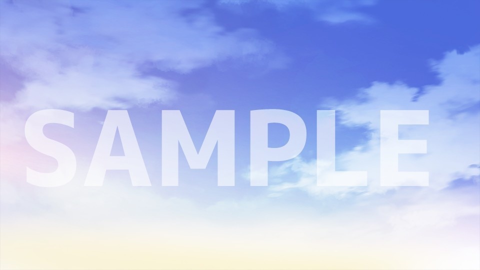 背景フリー素材「空」