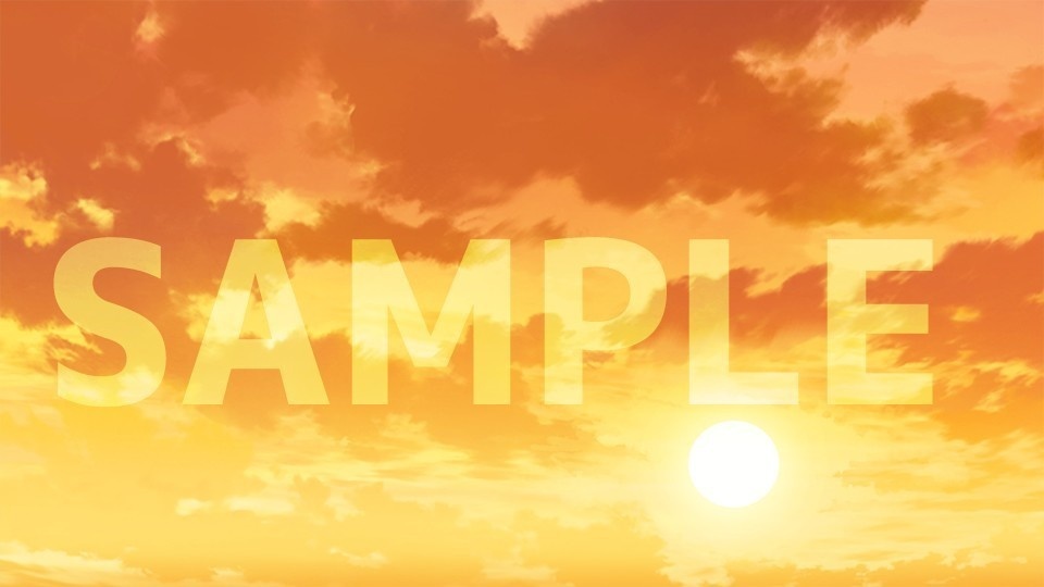 背景フリー素材「空」