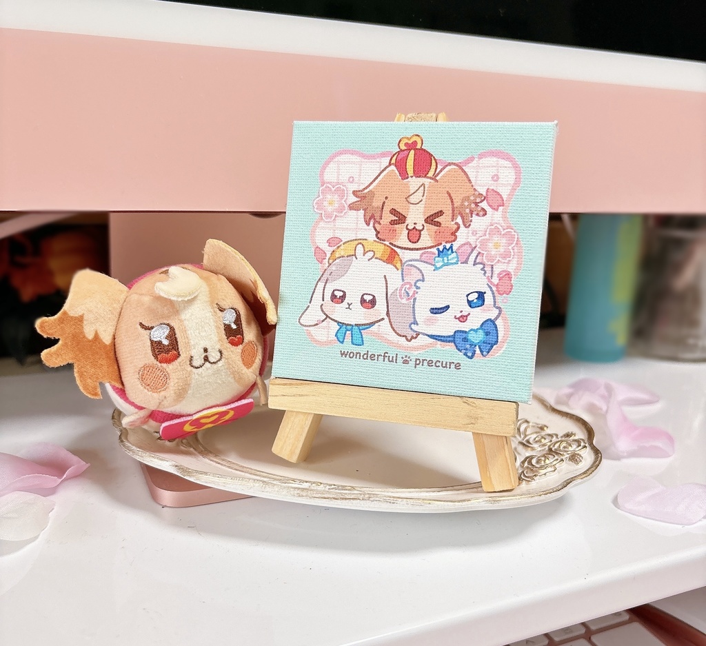 わんだふるぷりきゅあ！キャンバスアート
