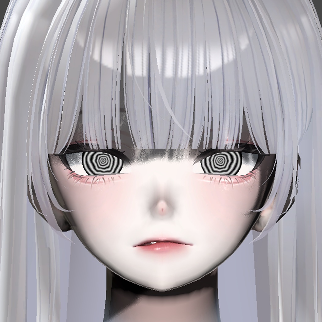 【Free】森羅- シェイプキー専用 くるくる目 - shinra Spiral Eyes😵💫