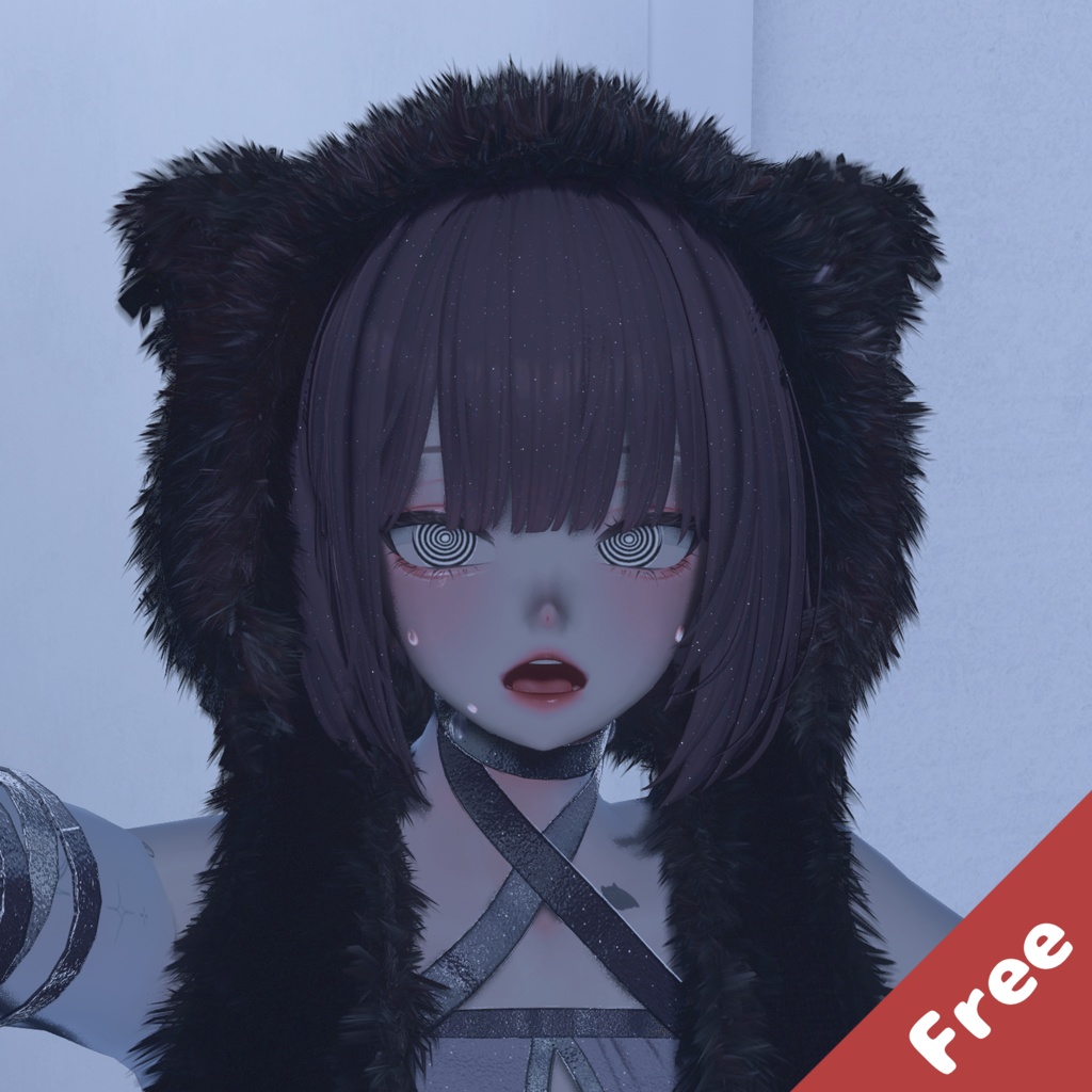 アニメ風顔デザイン ストラップ VRC Shinra Setup Blendhshapes 森羅フェイスブレンドシェイプ