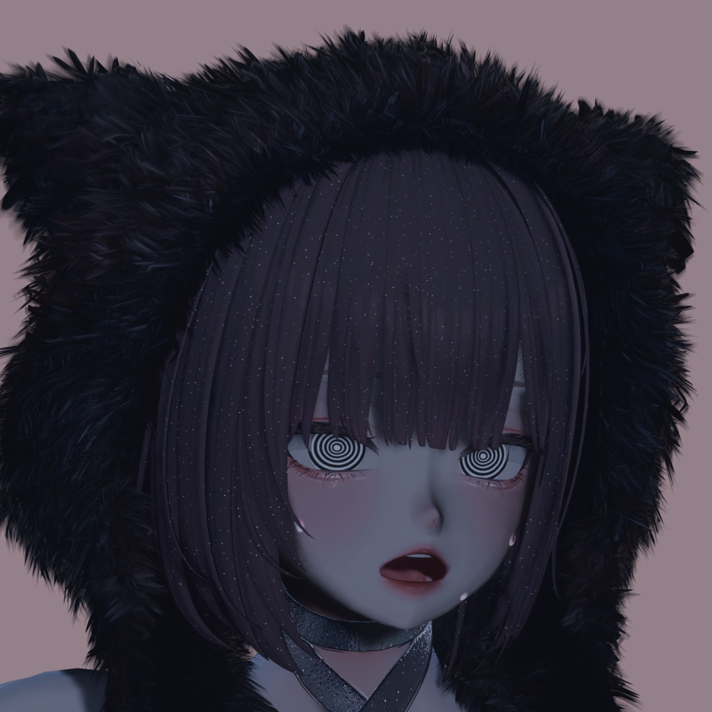 【Free】森羅- シェイプキー専用 くるくる目 - shinra Spiral Eyes😵💫