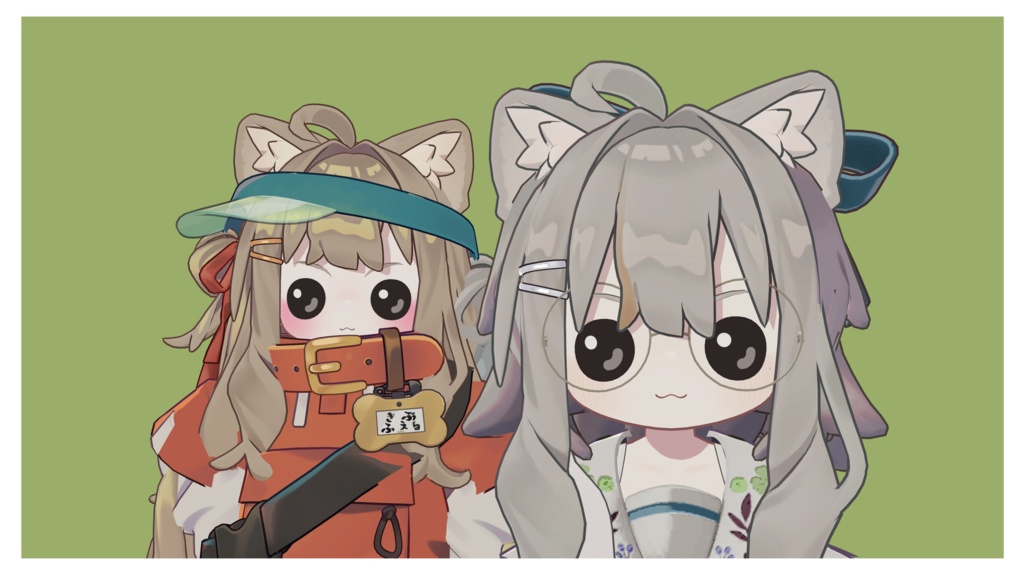 【Free】キプフェル、まめひなた対応 ばかまる目 (Aing eyes)