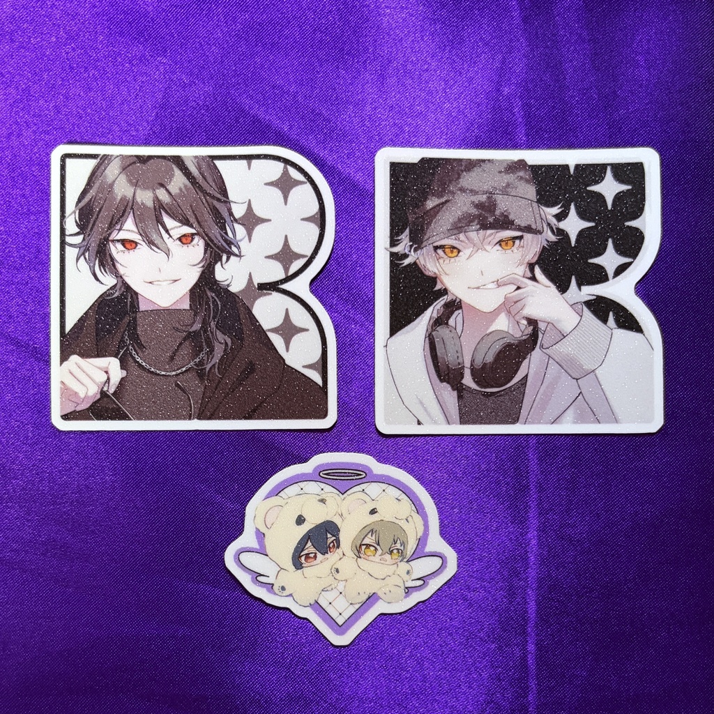 零晃ステッカー