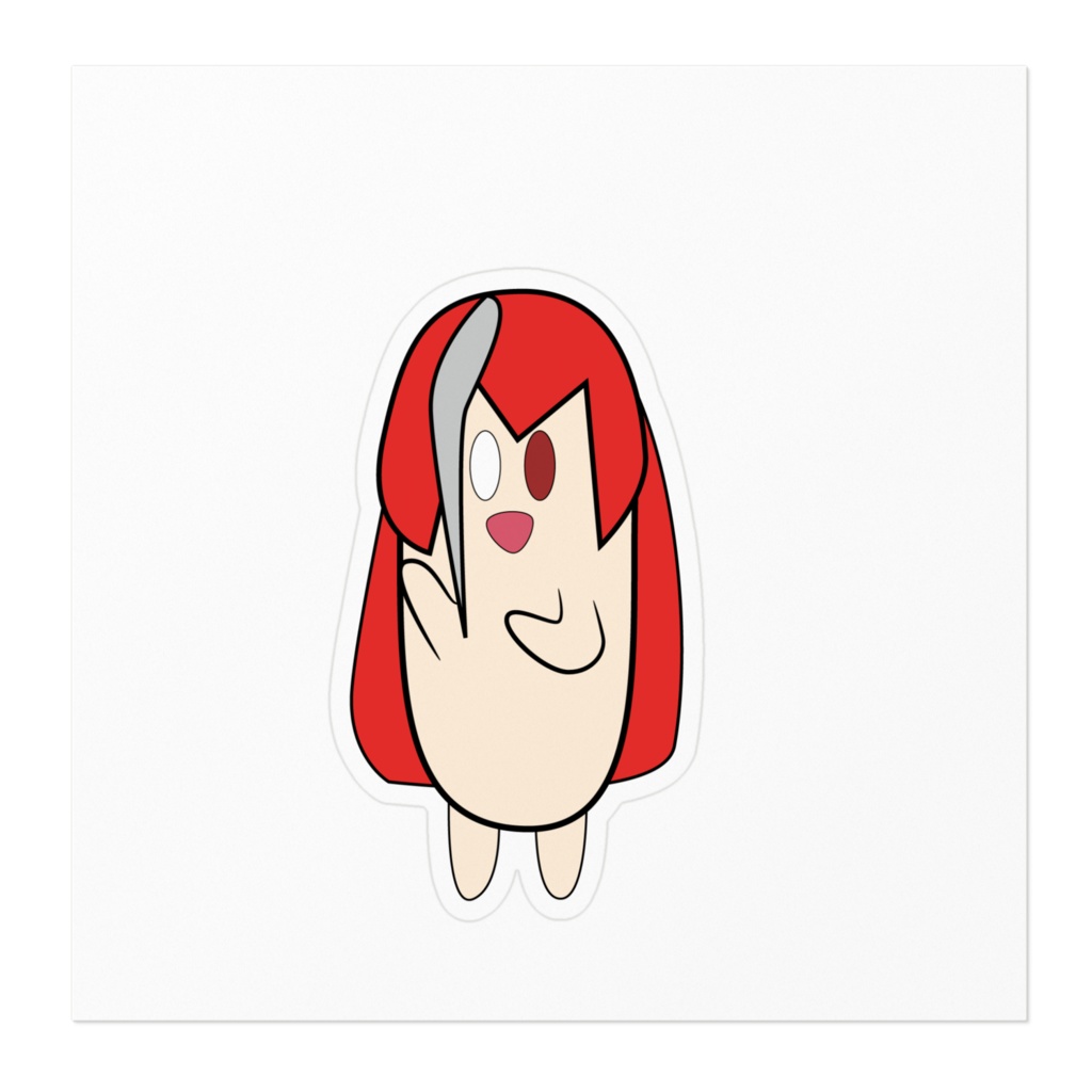 かんたんえいねステッカー 「ばばーん」