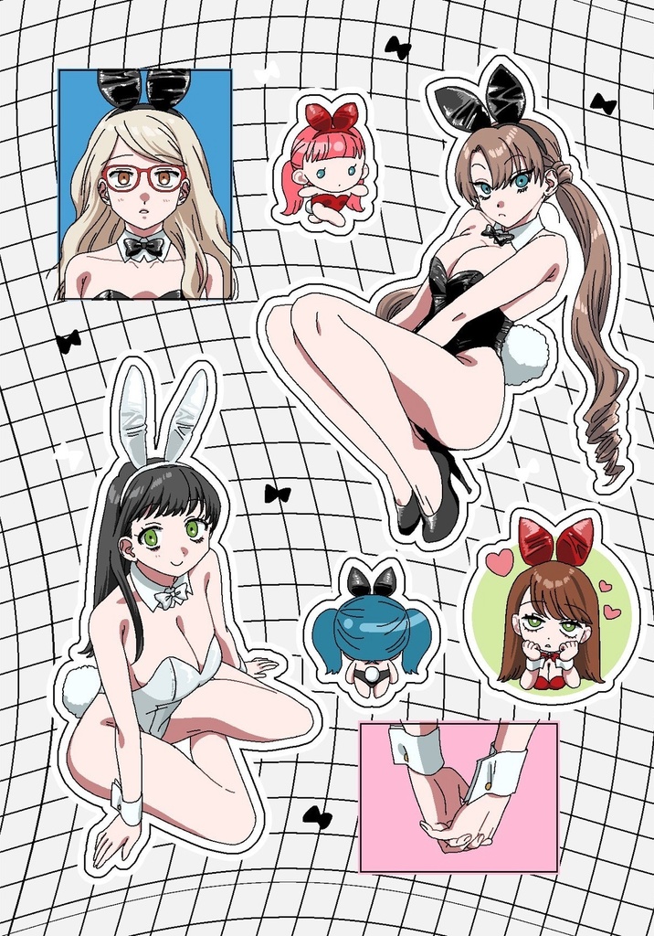 バニーガールシールシート