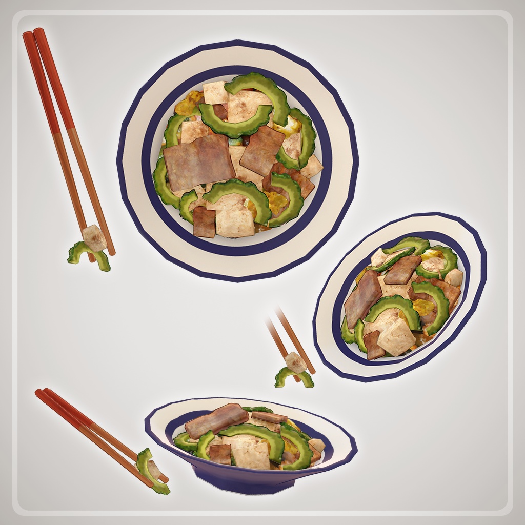 美味!ゴーヤーチャンプルーセット