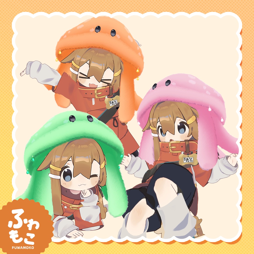 《新発売》【ふわもこ】クラゲぼうし<VRC対応>