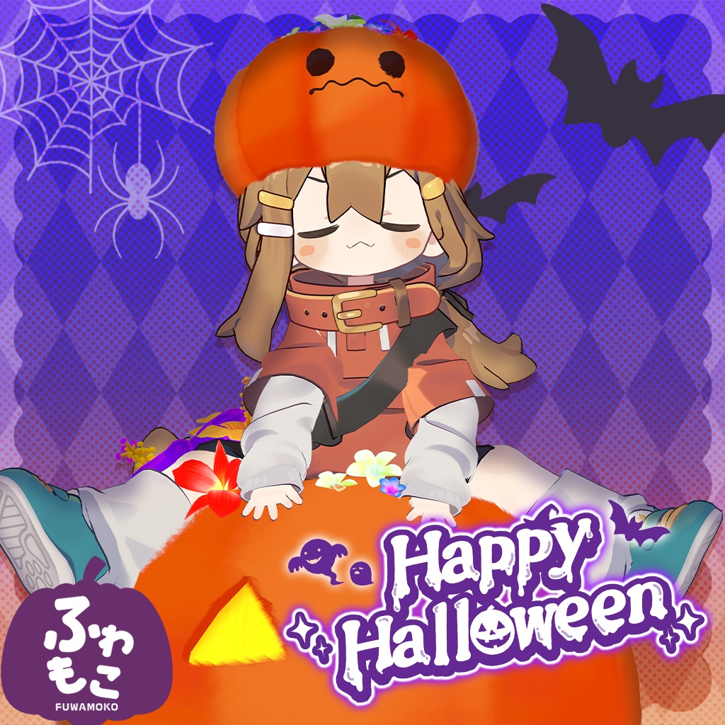 ≪新発売≫【ふわもこ】カボチャぼうし<VRC対応>【ハロウィン】