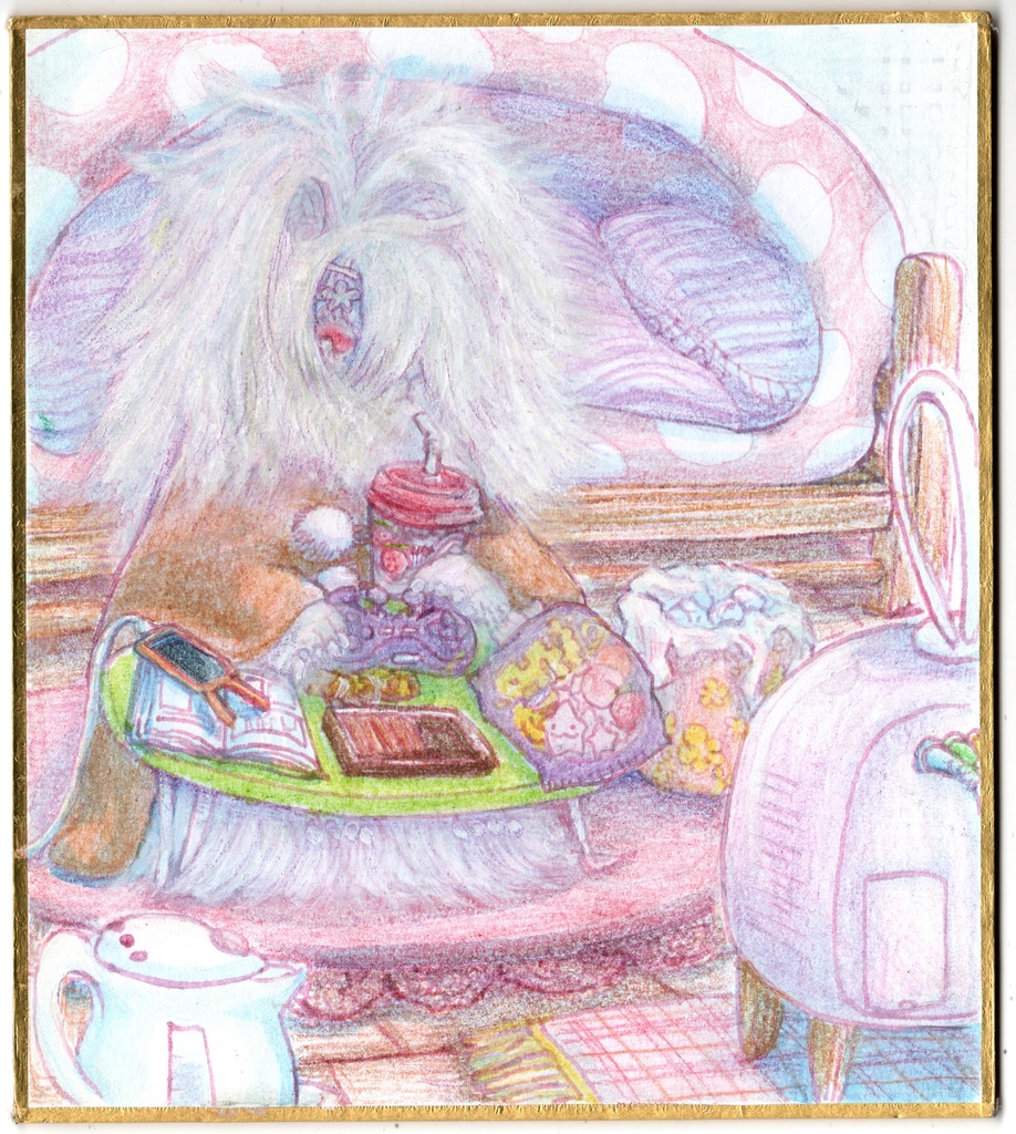 イラスト原画:アンゴラうさぎ