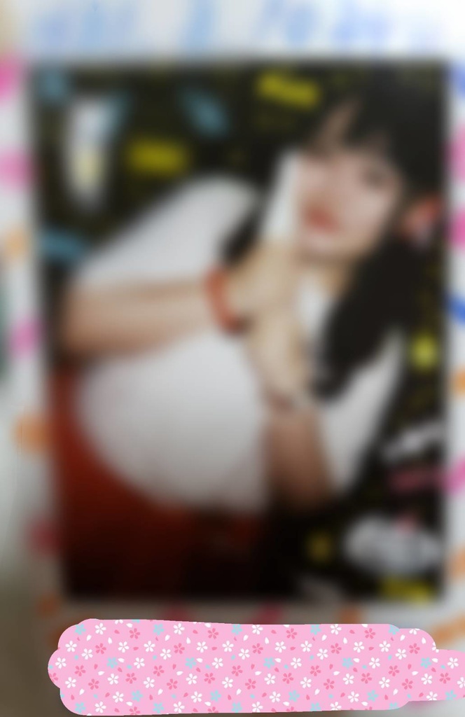 メッセージ付きチェキ１枚