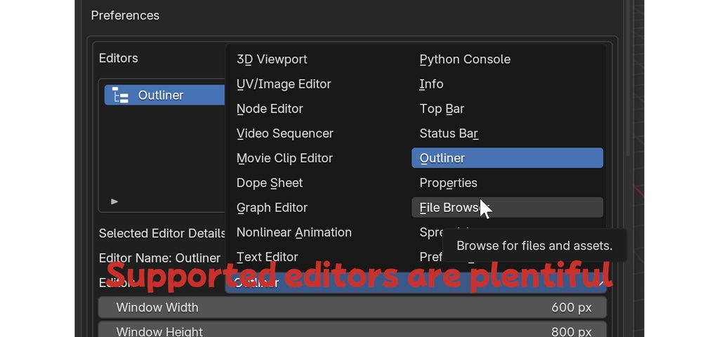 cvELD FloatingWindows - マウス位置にフローティングウィンドウを開く