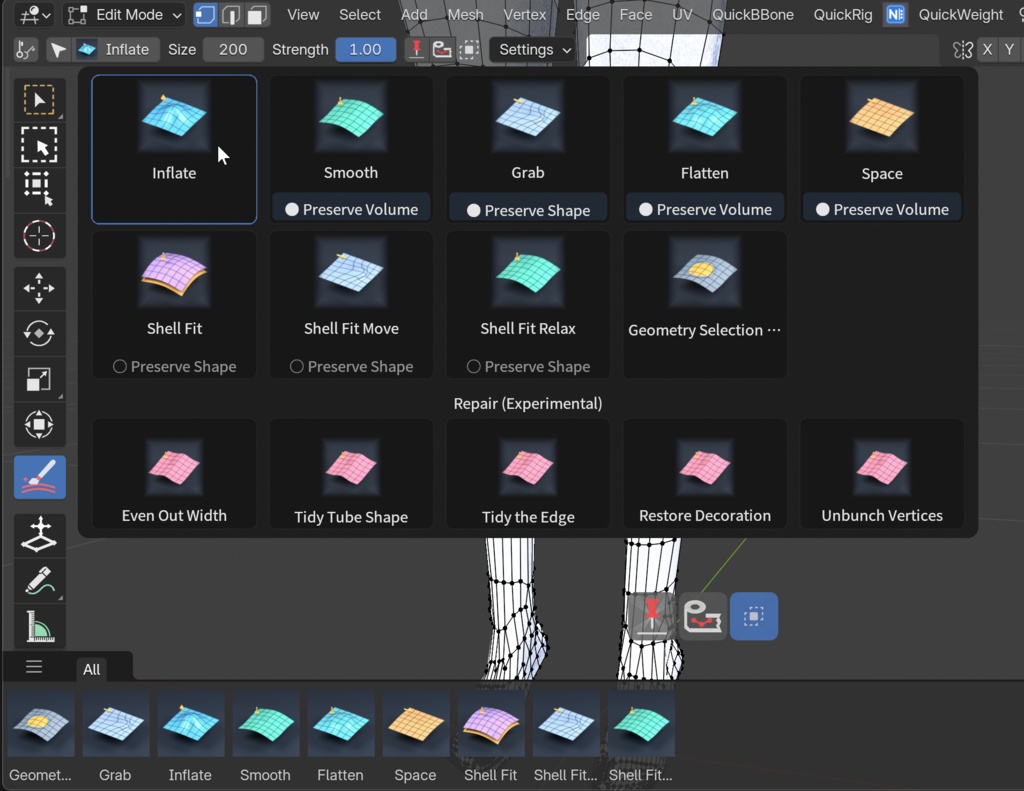 「記念セール」cvELD Shell Fit Brush1.1