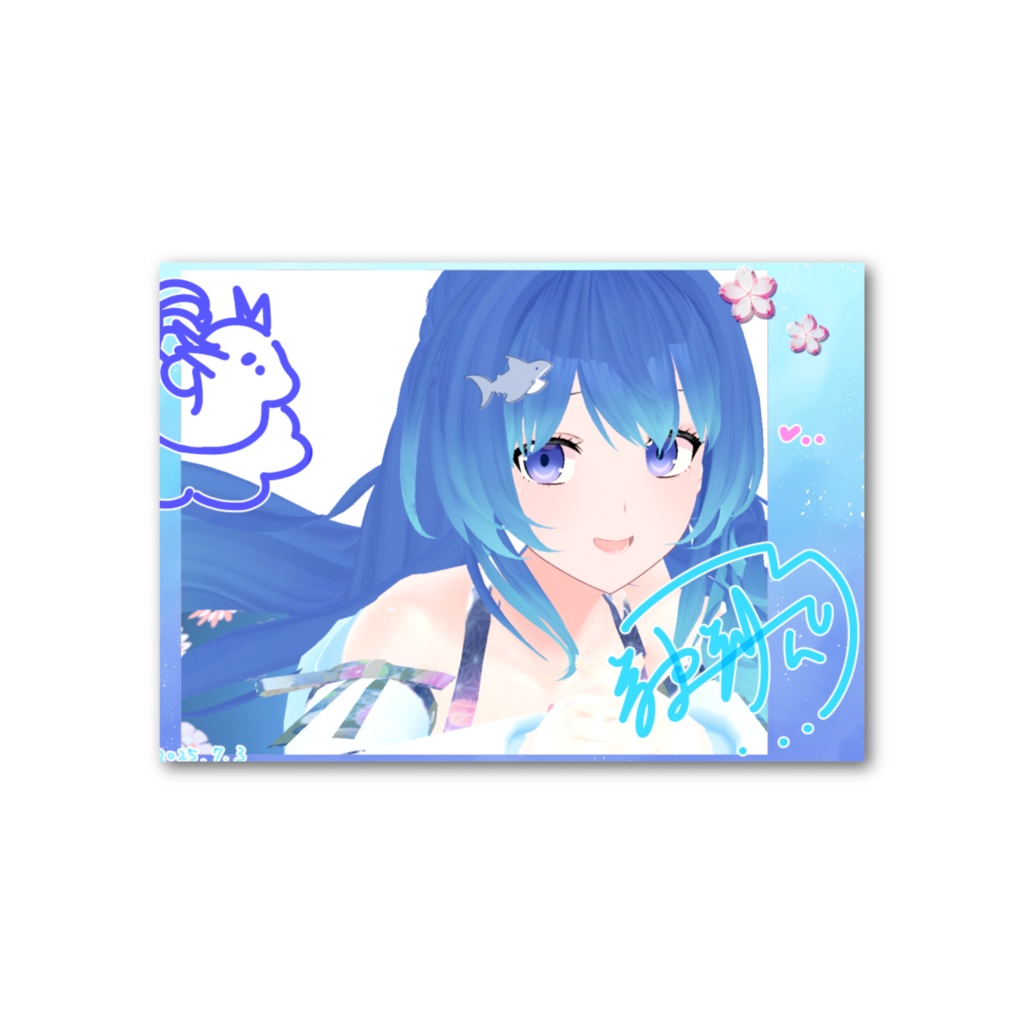 【神斎凪 浴衣✿2025】フォト風カード 全2種 ※期間限定