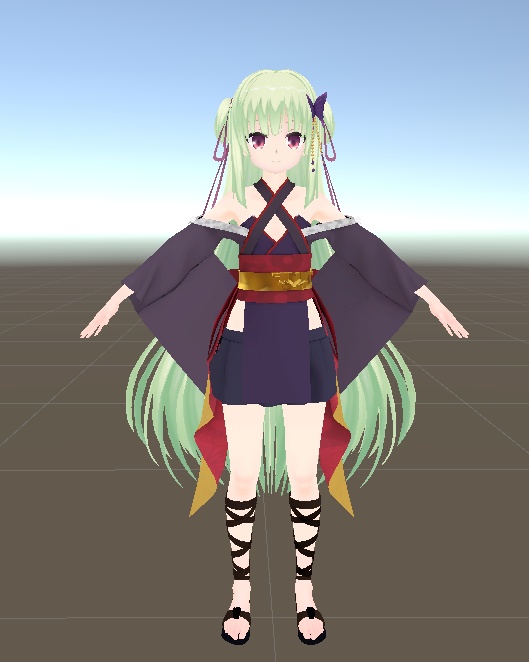「3Dモデル」ムラサメ